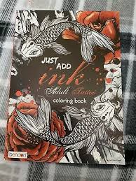 They're often easier for beginners when first learning how to draw and how to work the book is mixed with character illustrations and mandalas of geometric figures. Bendon Adult Coloring Book Tattoos Just Add Ink 40759 Death Skull Animal Flowers 9781505027228 Ebay