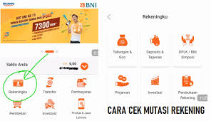 Dari sekian banyak perusahaan perbankan yang ada di. Cara Melihat Mutasi Rekening Bni Lewat Bni Mobile