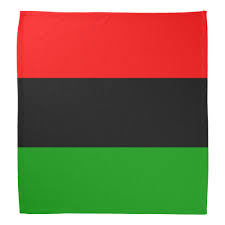 Red Black Green Pan African Flag Bandana Zazzle Com African Flag Pan African Flag Flag Bandana