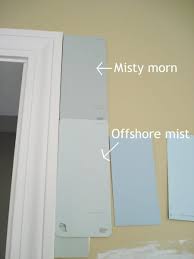Misty Morn Master Bedroom And Bath Offshore Mist Nursery Guest Bedroom Behr Blue Paint Colors Blue Room Paint Interior Paint Colors For Living Room