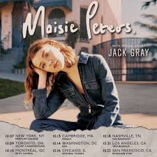 All i do is wear knitwear and write songs and lie. Maisie Peters Jack Gray In West Hollywood At Troubadour