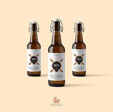 Download Free Beverage Bottle Mockup Psd On Behance Yellowimages Mockups