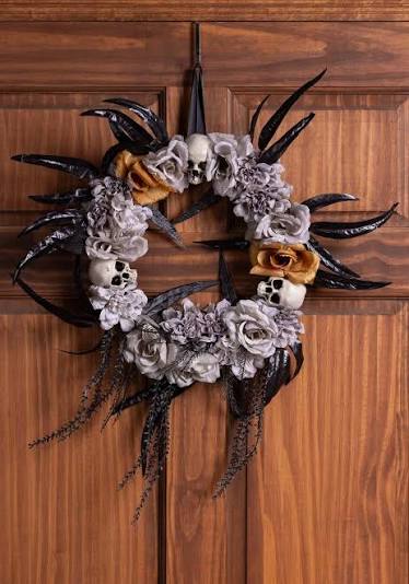 Stylish Halloween Wreath