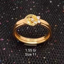 Harga emas kini naik terus, emas merupakan instrumen investasi yang minim risiko dengan untung maksimal. Cincin Emas 1 55 Gr Kadar 750 Shopee Indonesia