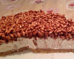 Cheesecake alla nutella con mascarpone. Cheesecake Con Riso Soffiato Mascarpone E Nutella Non C E Nulla Di Piu Dolce