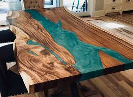 Epoksi Masa Dekorasyon Mobilya