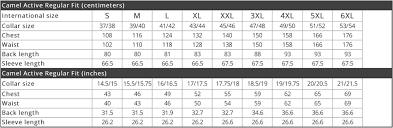 Size Charts All Brands