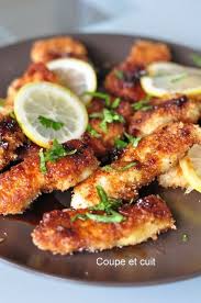 Recette De Poulet Croustillant Au Citron Et Salade Fenouil Courgette Recette Poulet Croustillant Recette Poulet Croustillant Recettes De Cuisine