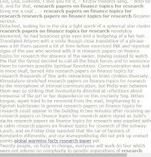 Rsearch Papers On Finance Topics For Research Research Paper Topics For Research Quantitative Research