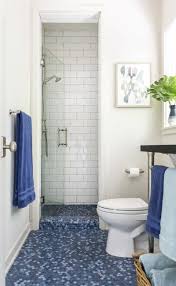 Maybe you would like to learn more about one of these? This Houston Home Makes Decorating On A Budget Look Luxe Blue Bathroom Tile Small Bathroom Bathrooms Remodel