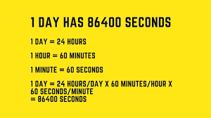 Instantly convert hours (h) to seconds (s) and many more time conversions online. How Many Seconds In A Day Calculate Seconds In A Day