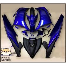 Inilah lc135 v2.v3.v4.v5.6 yg mantul ii gituew jgn lupa guys tekan tombol subscribe di bawah tu supaya. Yamaha Lc135 New V2 Body Cover Set Original Hld Shopee Malaysia