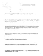 Gas mixtures and partial pressures. Worked Chemistry Problems Ideal Gas Law Thoughtco