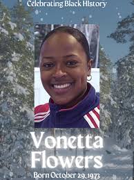 🎥 Black History Spotlight: Vonetta Flowers! 🏅❄️ Did you know Vonetta  Flowers (born October 29, 1973) made history in 2002 as the first African  American and the first Black athlete from ANY country to ...