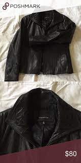 Jones New York Leather Jacket Medium Leather Jacket Jones New York Jackets