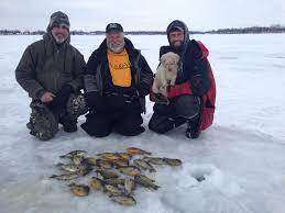 Ice Fishing With Friends Devils Lake Michigan Devils Lake Perch Fishing Lake Michigan