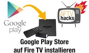 Le google play s'installe facilement à l'aide de fichiers.apk. Google Play Store Archiv Aftvhacks