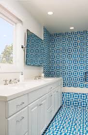 Hand painted brown bohemian tile. 23 Geometric Tile Design Ideas For Kitchen Bath Sebring Design Build
