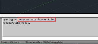 How to find the format of a DWG or which version of AutoCAD ...