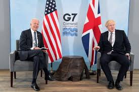 Each leader will use the summit to raise issues such as northern ireland, global coronavirus vaccinations and climate targets. Y0vmc1bcwnkmhm