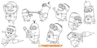 30 Disegni Dei Minions Da Colorare Disegni Disegni Da Colorare Colori