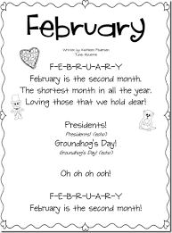 February Calendar Song And A Little Groundhog Giveaway Calendar Songs Kindergarten Songs School Songs