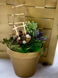 This will help your diy creation stand out amongst the grass and leaves. 12 Simple Diy Crafts For Fairy Gardens Hgtv