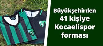 Kocaeli büyükşehir belediyesi gençlik ve spor hizmetleri dairesi spor şube müdürlüğü tarafından organize edilen 41 kişiye kocaelispor forması kampanyası, büyükşehir belediyesi sosyal medya i̇nstagram hesabı üzerinden yapıldı. Buyuksehirden 41 Kisiye Kocaelispor Formasi