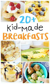 20 Breakfasts Kids Can Make On Their Own Breakfast Recipes Kids Kids Cooking Recipes Breakfast For Kids