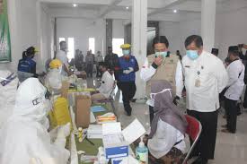 Pemkab Sidoarjo Bersama Rmi Mwc Nu Waru Rapid Test Santri Ponpes Progress News Jatim