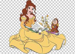 The official website for all things disney: Belle Cogsworth Lumiere Beauty And The Beast Png Clipart Art Artwork Beast Beauty And The Beast