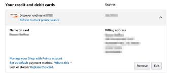 While you can't remove a gift card from amazon, you can remove a gift card issued by other companies, such as visa, mastercard and discover. How To Delete A Credit Card From Your Amazon Account