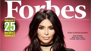 Guess how Kim Kardashian landed up on the cover of Forbes magazine... -  India Today