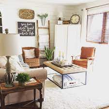 Modern Boho Farmhouse With Lots Of Woods And White Fixer Upper Inspired Vintage Furniture And Diy Chalk Home Decor Fixer Upper Inspired Chalk Paint Furniture