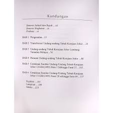 (b) profesor ahmad menjalankan kajian tentang masyarakat zaman prasejarah di lenggong, perak. Ukm Undang Undang Tubuh Kerajaan Johor 1312h 1895 Hanif Md Lateh Junid Izziah Suryani Mat Resad Arshad Shopee Malaysia