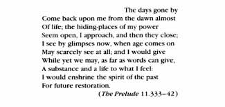 William Wordsworth Excerpt From The Prelude Quotes Poetic William Wordsworth