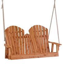 Centerville amish heavy duty 700 lb mission treated porch swing. Adirondack Porch Swing Amish Direct Furniture