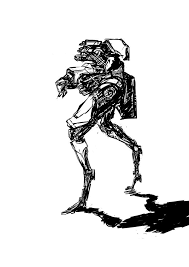 Warframe Moa By Dertodesbote Art Humanoid Sketch Digital Extremes