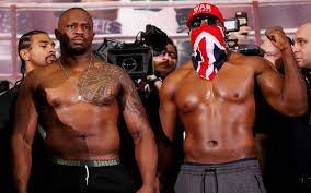Самые новые твиты от derek chisora (@derekwarchisora): Dillian Whyte And Dereck Chisora Separated By Security Cordon After Weigh In Confrontation