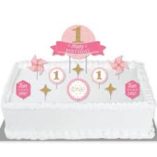 Personalized gifts · quick order · home decor · live chat 1st Birthday Girl Fun To Be One First Birthday Party Cake Decorating Kit Happy Birthday Cake Topper Set 11 Pieces Walmart Com Walmart Com