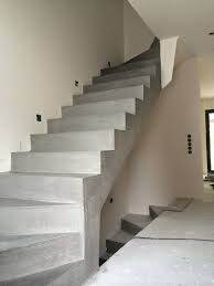 Betontreppe Beschichten Beton Cire Besser Bauen Betontreppe Sichtbeton Treppe Treppe