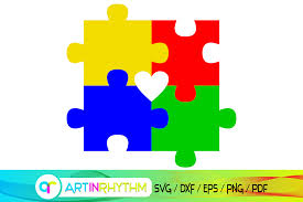 Creates a jigsaw puzzle for laser cutting. Autism Puzzle Font Free
