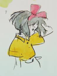 Kiki Character Concept Art Ghibli Art Studio Ghibli Art Miyazaki Art
