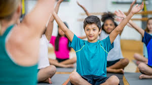 Bikram's beginning yoga class is a demanding series of 26 postures (asa…. New Yoga Studio Teaching The Youngest Yogis To Om Wzzm13 Com