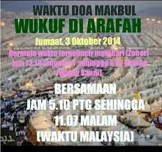 Setelah masuk waktu dzuhur disampaikan khutbah arafah. Facebook