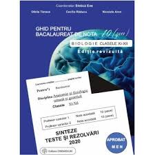 55 downloads 439 views 2mb size. Bacalaureat 2020 Biologie Clasele Xi Xii Sinteze Teste Si Rezolvari Ghid Pentru Bacalaureat De Nota 10 Stelica Ene Evitalshop