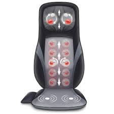 Snailax Shiatsu Back Massager With Heat Deep Kneading Massage Chair Pad With Adjustable Intensity Shiatsu Chair Back Massager Deep Massage Kneading Massager