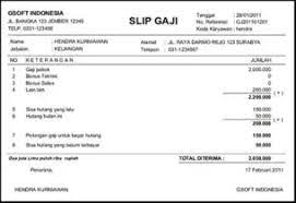 Keterangan gaji guru honor microsoft word. Slip Gaji Guru Honorer Cara Golden