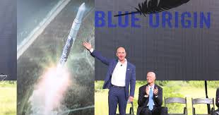 Bezos, after congratulating branson on his mission. Jeff Bezos Is Selling Tickets To Board A Rocket Ship Into Space Cbs News
