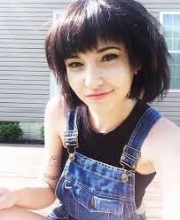 Ready for a major hair change? Savannah Brown Short Hair With Bangs Short Dark Hair Short Haircuts With Bangs
